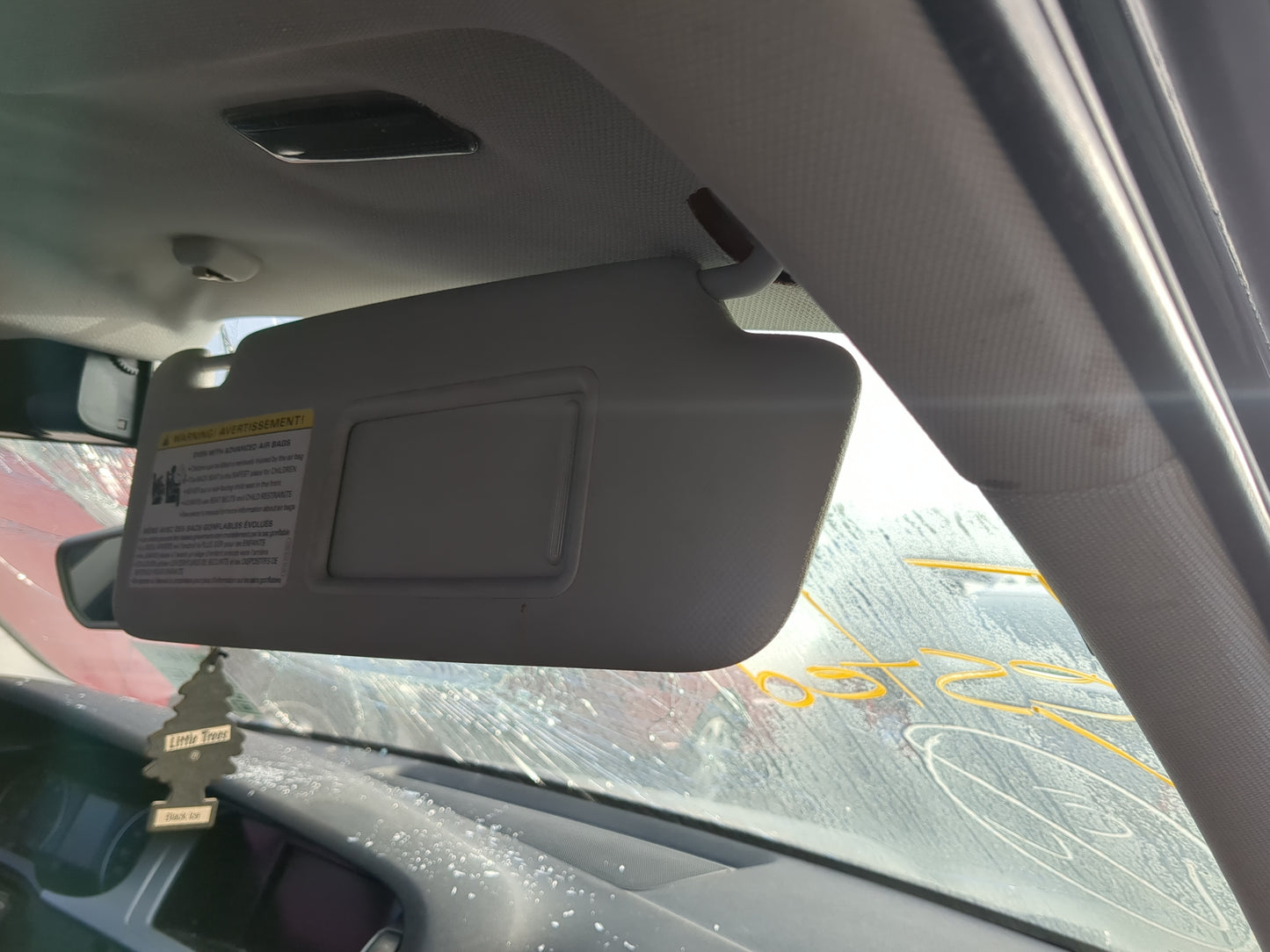 2009-2012 Audi A4 Quattro Sun Visor Shade Replacement Passenger Right Mirror Fits Fits 2009 2010 2011 2012 OEM Used Auto Par