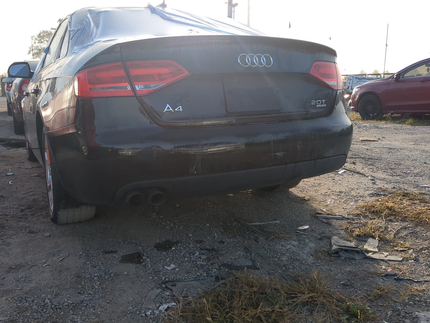 2009-2012 Audi A4 Quattro Rear Bumper Assembly Oem - Oemusedautoparts1.com