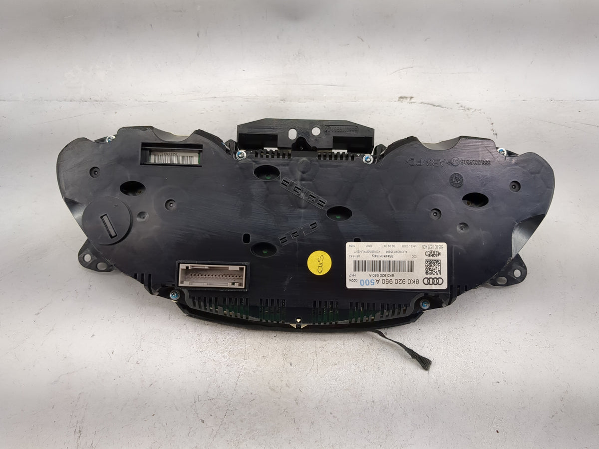 2009 Audi A4 Quattro Instrument Cluster Speedometer Gauges P/N:8K0920950A Miles:169K Fits OEM Used Auto Parts - Oemusedautop