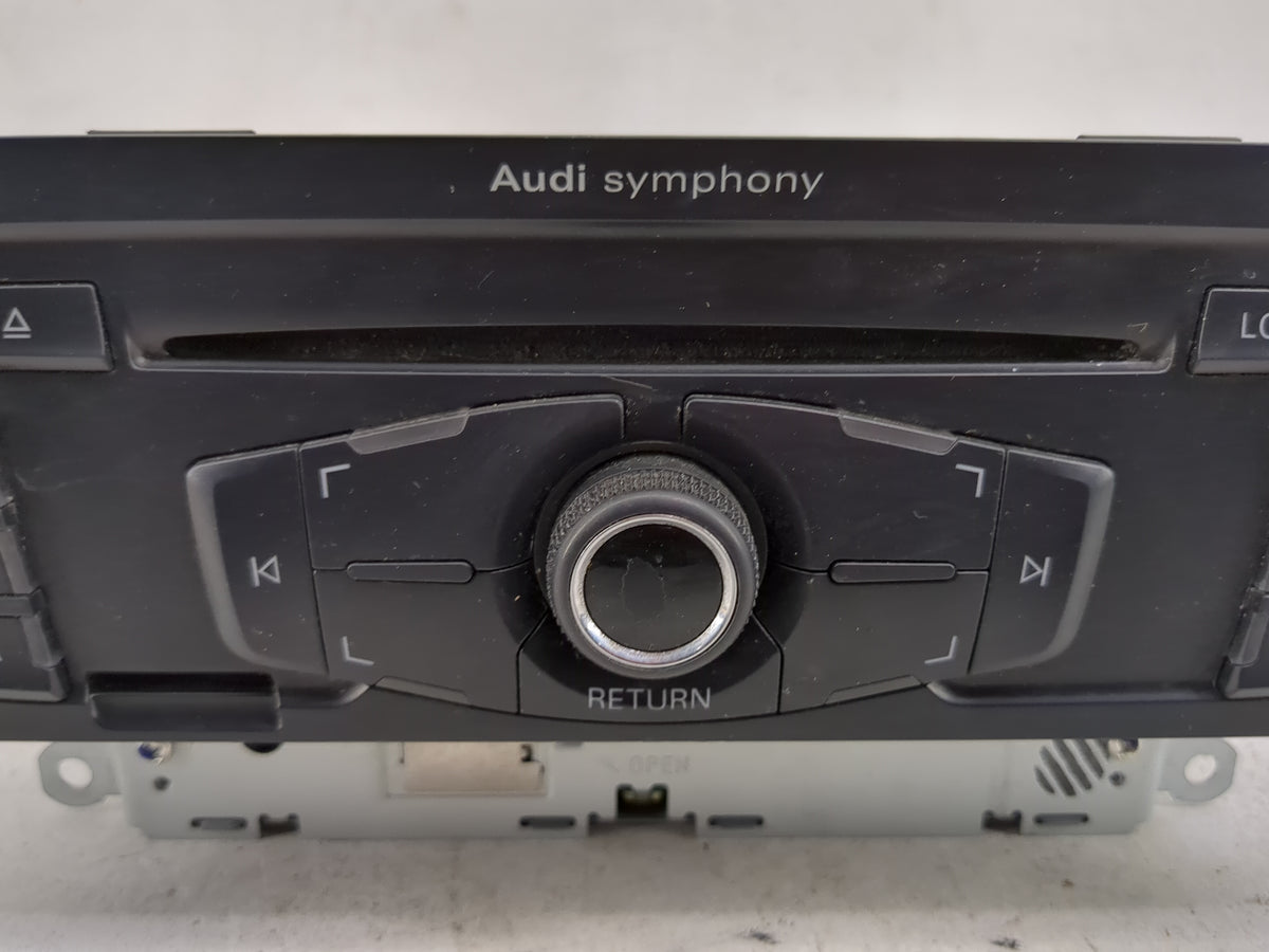 2009 Audi A4 Quattro Radio AM FM Cd Player Receiver Replacement Fits OEM Used Auto Parts - Oemusedautoparts1.com