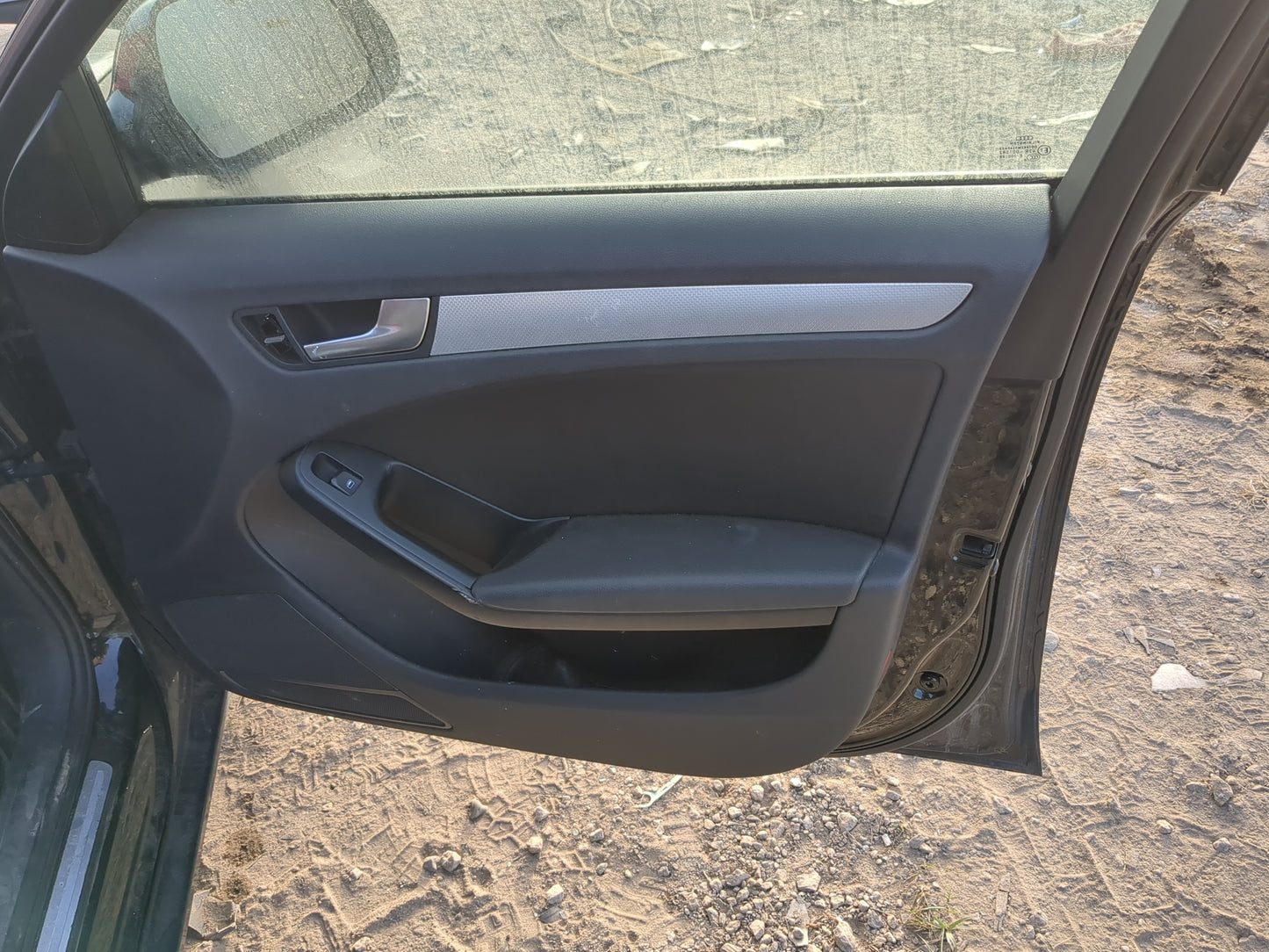 2009 Audi A4 Quattro Front Right Passenger Interior Door Panel Trim - Oemusedautoparts1.com