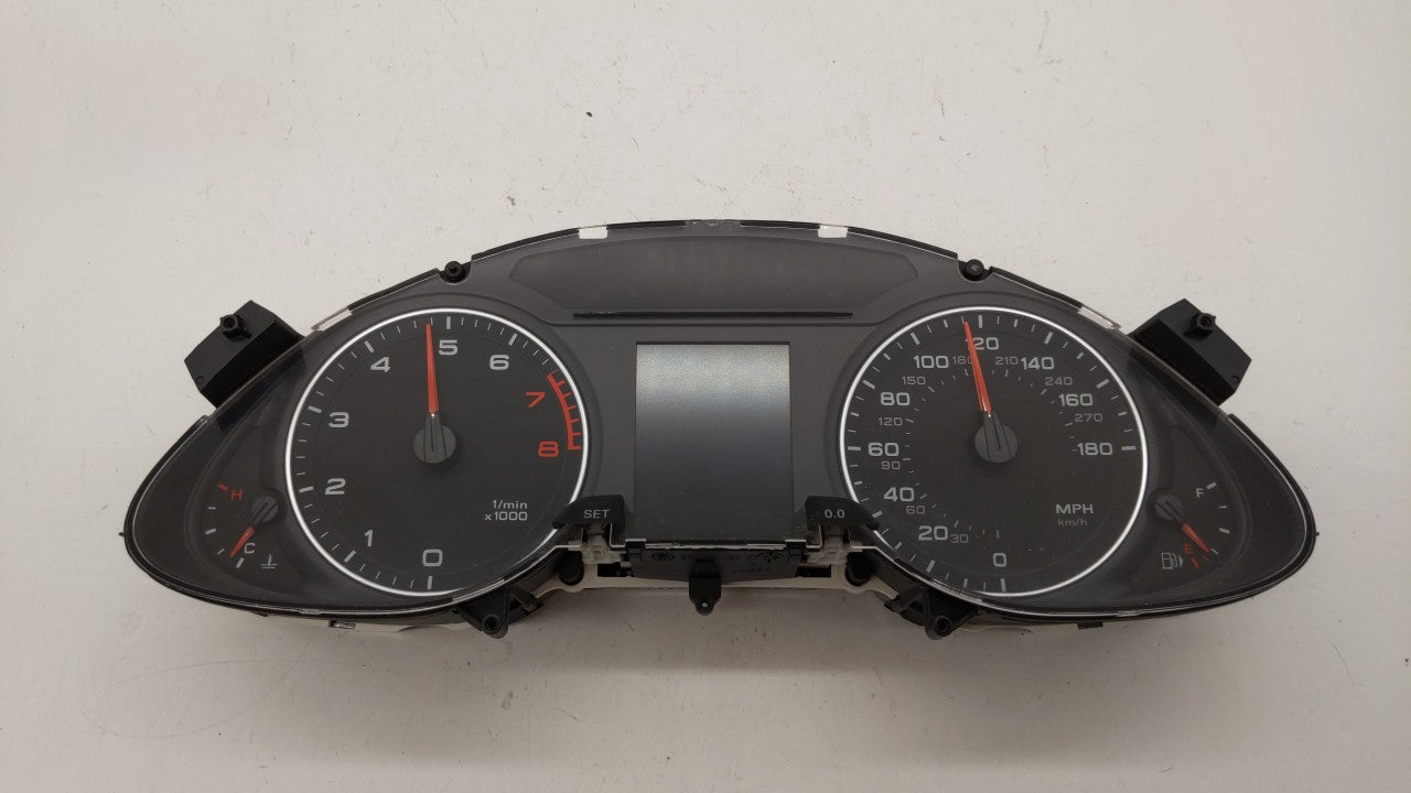 2009 Audi A4 Quattro Instrument Cluster Speedometer Gauges P/N:8K0 920 950 A 8K0920950A Fits OEM Used Auto Parts - Oemusedau