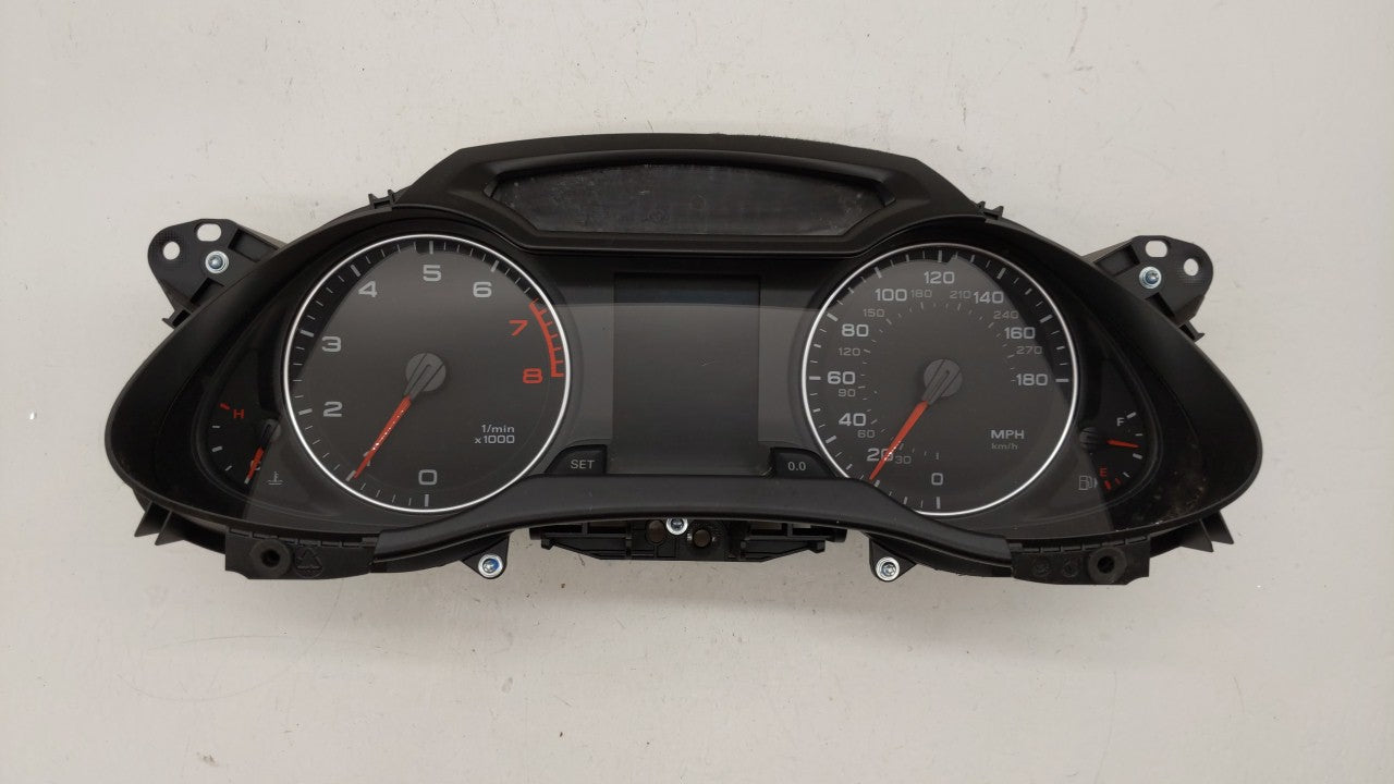 2009 Audi A4 Quattro Instrument Cluster Speedometer Gauges P/N:8K0 920 950 A 8K0920950A Fits OEM Used Auto Parts - Oemusedau
