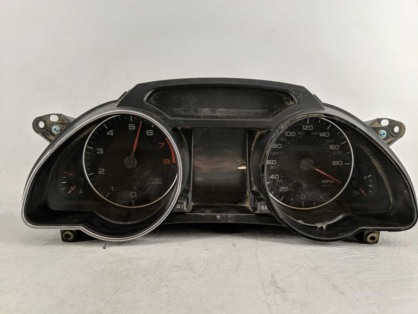 2008-2009 Audi A5 Instrument Cluster Speedometer Gauges P/N:9GLE1B6AI Fits Fits 2008 2009 OEM Used Auto Parts - Oemusedautop