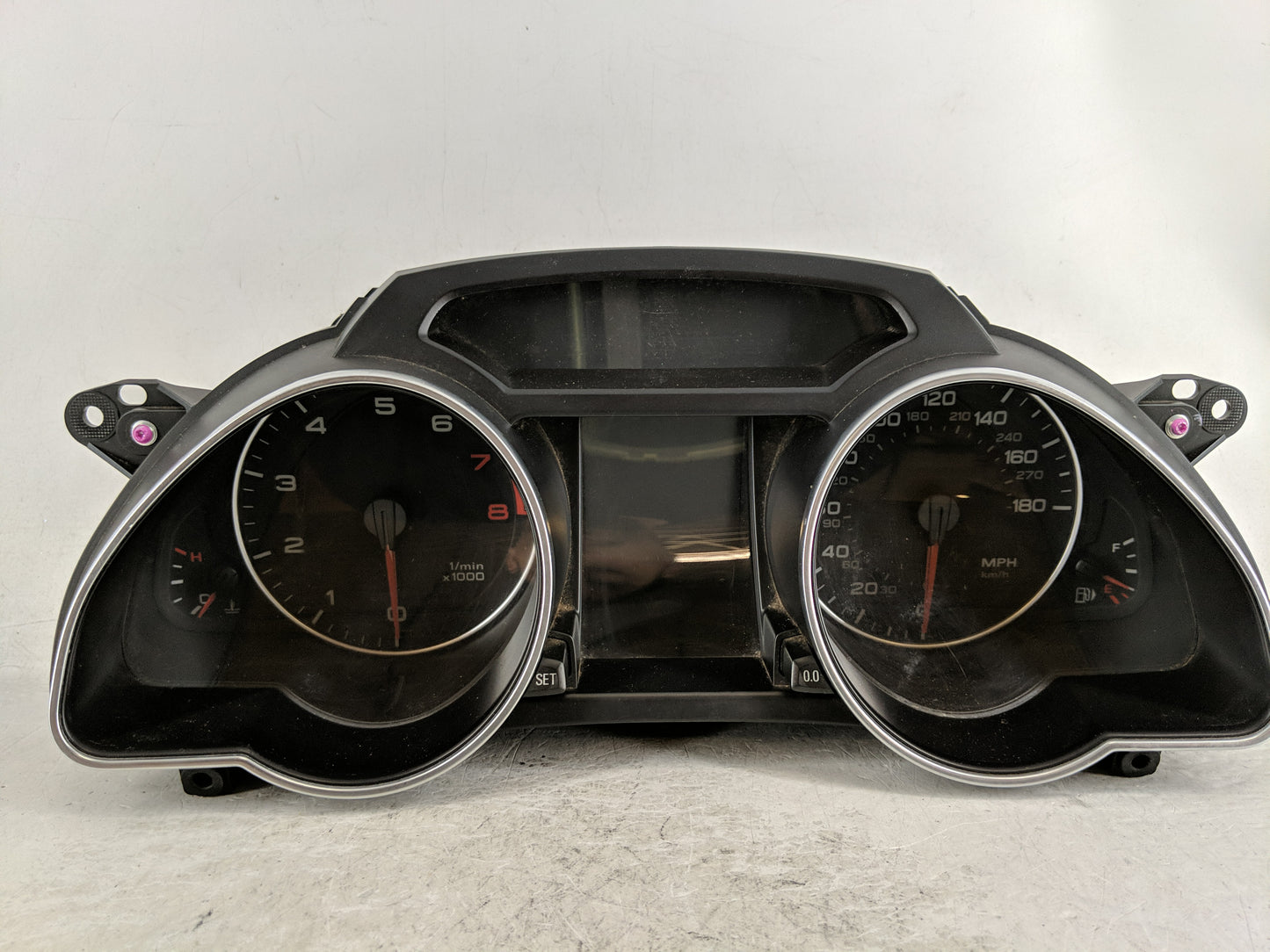2008-2009 Audi A5 Instrument Cluster Speedometer Gauges Fits Fits 2008 2009 OEM Used Auto Parts - Oemusedautoparts1.com