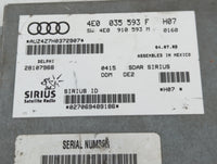 2005-2009 Audi A6 Radio AM FM Cd Player Receiver Replacement P/N:4E0 035 593 F Fits Fits 2003 2004 2005 2006 2007 2008 2009 