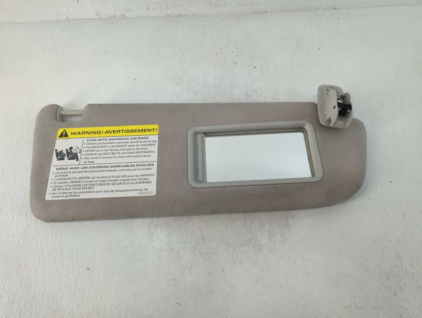 2005-2011 Audi A6 Sun Visor Shade Replacement Driver Left Mirror Fits Fits 2005 2006 2007 2008 2009 2010 2011 OEM Used Auto 