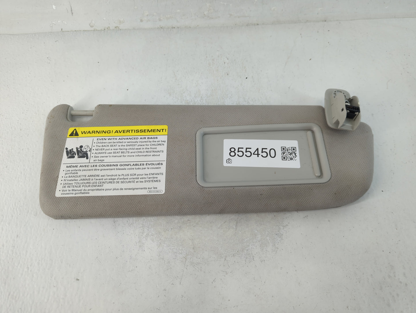2005-2011 Audi A6 Sun Visor Shade Replacement Driver Left Mirror Fits Fits 2005 2006 2007 2008 2009 2010 2011 OEM Used Auto 