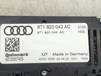2009-2012 Audi Q5 Climate Control Module Temperature AC/Heater Replacement P/N:8T1820043AC A2C53307435 Fits OEM Used Auto Pa