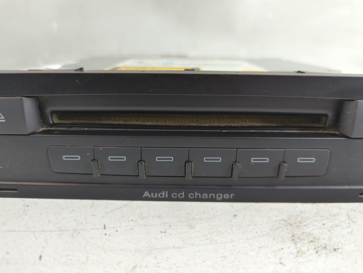 2007-2011 Audi Q7 Radio AM FM Cd Player Receiver Replacement P/N:4LK0 910 110 B Fits Fits 2007 2008 2009 2010 2011 OEM Used 