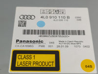 2007-2011 Audi Q7 Radio AM FM Cd Player Receiver Replacement P/N:4LK0 910 110 B Fits Fits 2007 2008 2009 2010 2011 OEM Used 