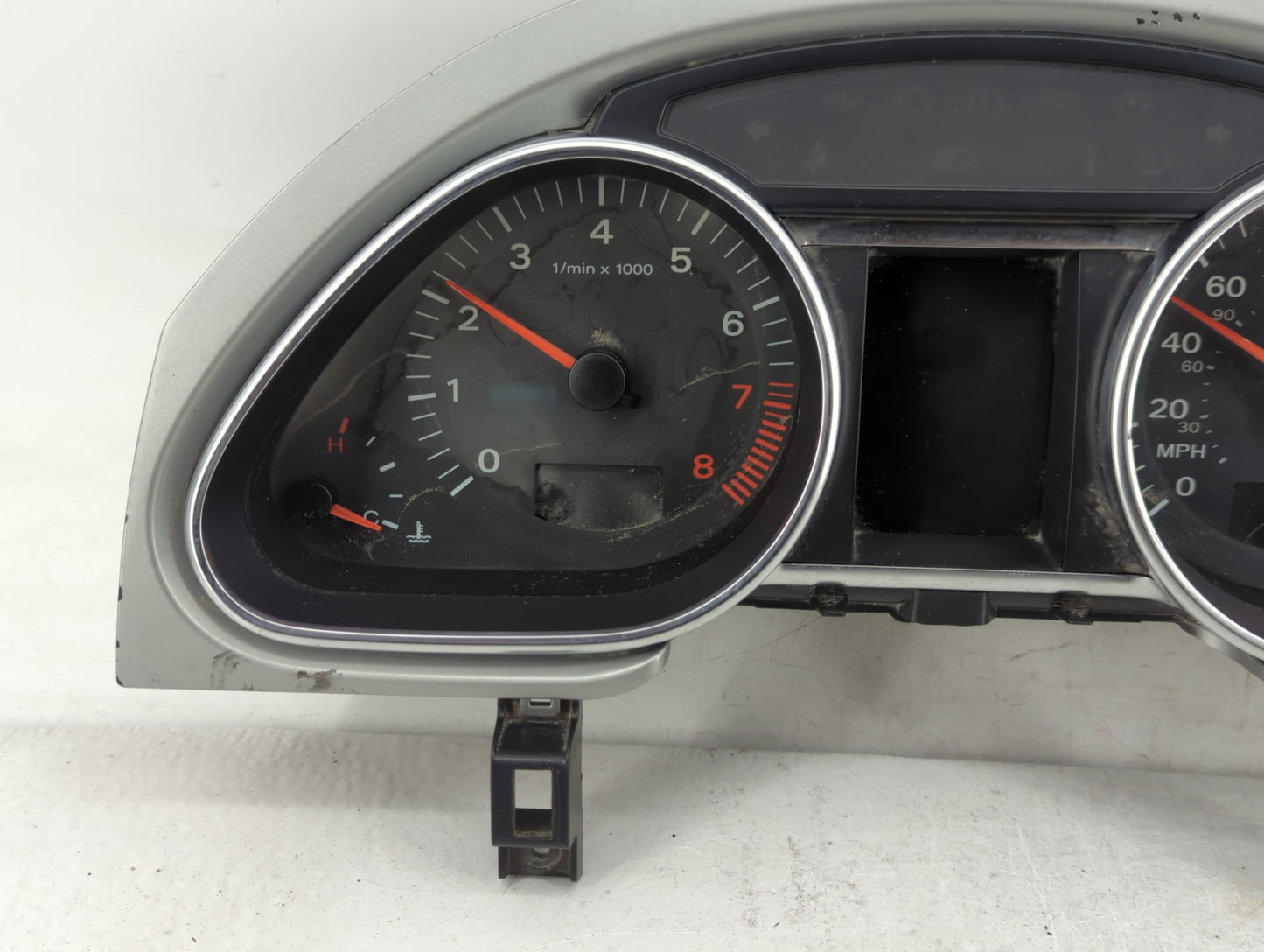 2009 Audi Q7 Instrument Cluster Speedometer Gauges P/N:4L0920981S Fits OEM Used Auto Parts - Oemusedautoparts1.com