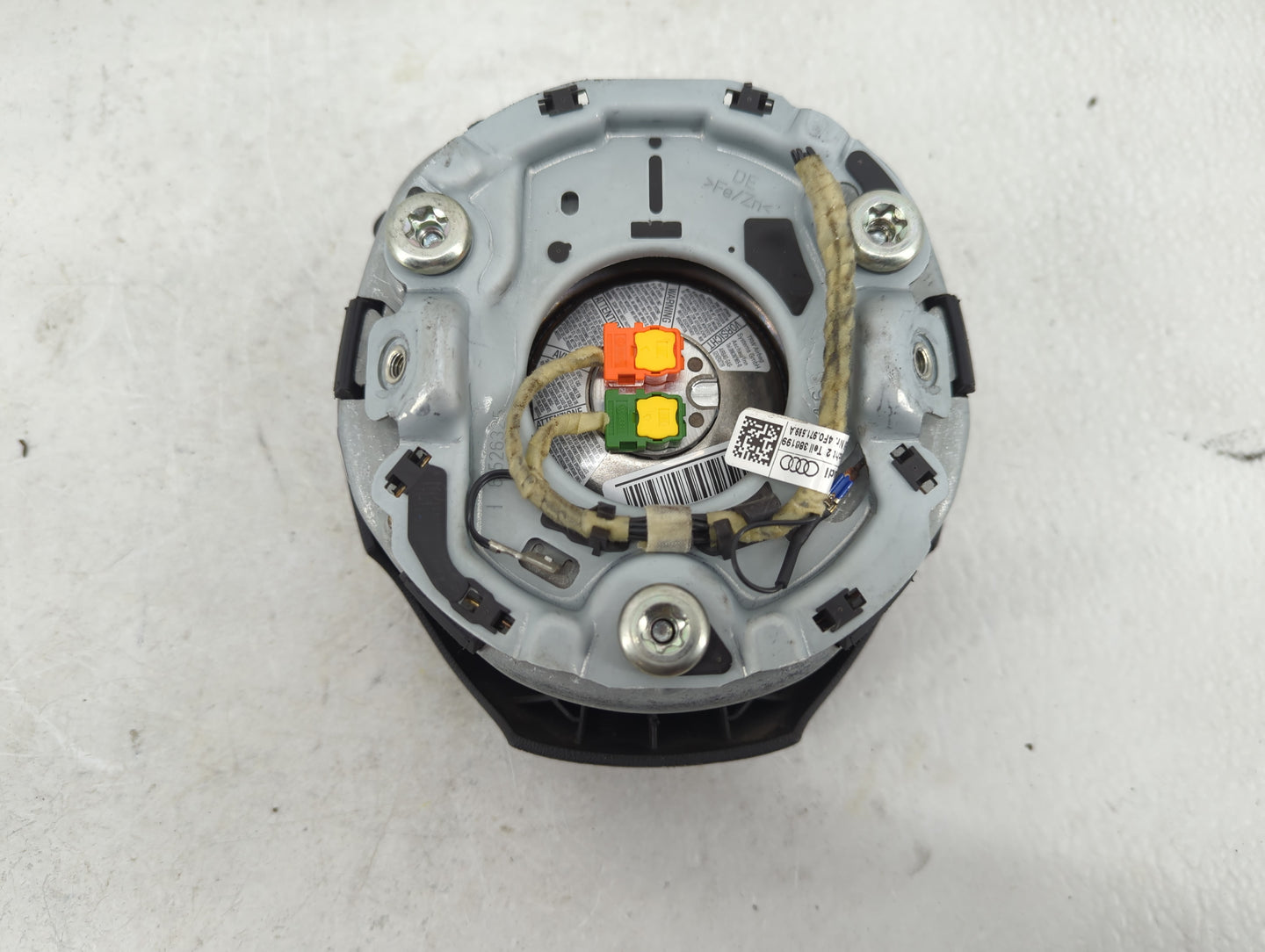 2007-2010 Audi Q7 Air Bag Driver Left Steering Wheel Mounted P/N:4L0 880 201 Q 6PS Fits Fits 2007 2008 2009 2010 OEM Used Au