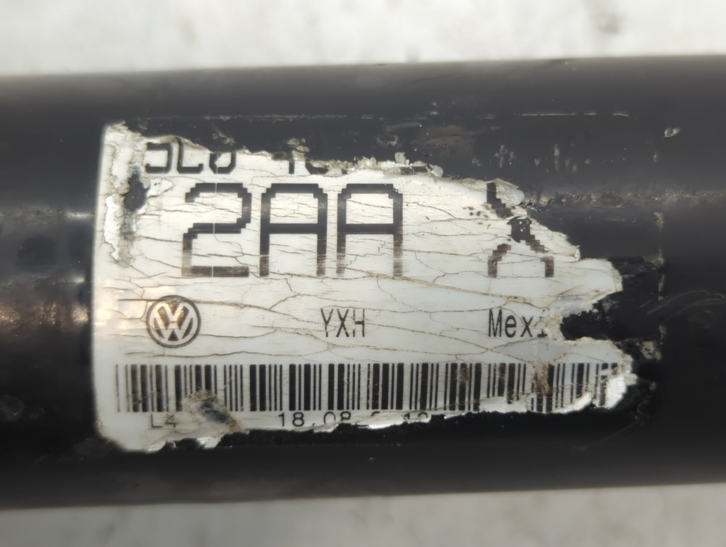 2007-2010 Audi Q7 Axle Shaft Front Driver Cv C/v - Oemusedautoparts1.com