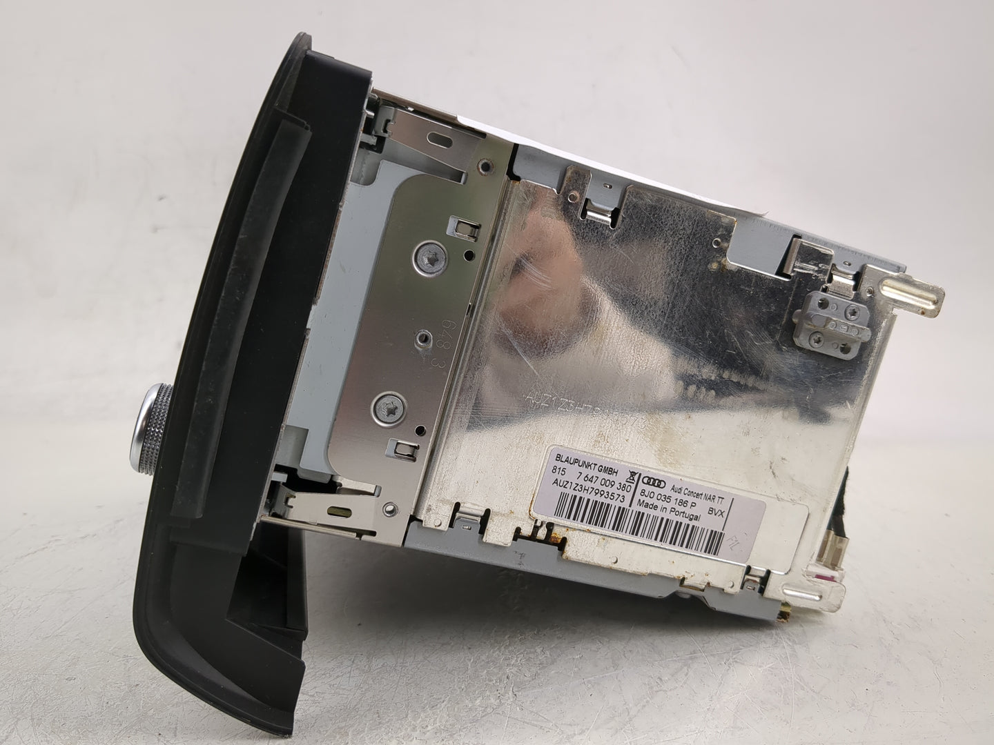 2008-2009 Audi Tt Radio AM FM Cd Player Receiver Replacement P/N:8J0 035 186 P 7 647 009 380 Fits Fits 2008 2009 OEM Used Au
