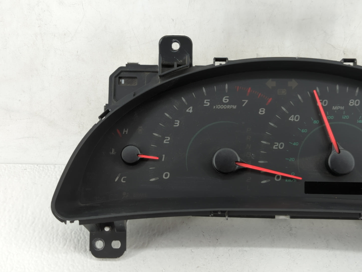 2009 Blank Key Toyota Instrument Cluster Speedometer Gauges P/N:TN257440-4360 83800-06S40, 83800-06S20-00 Fits Fits 2007 200