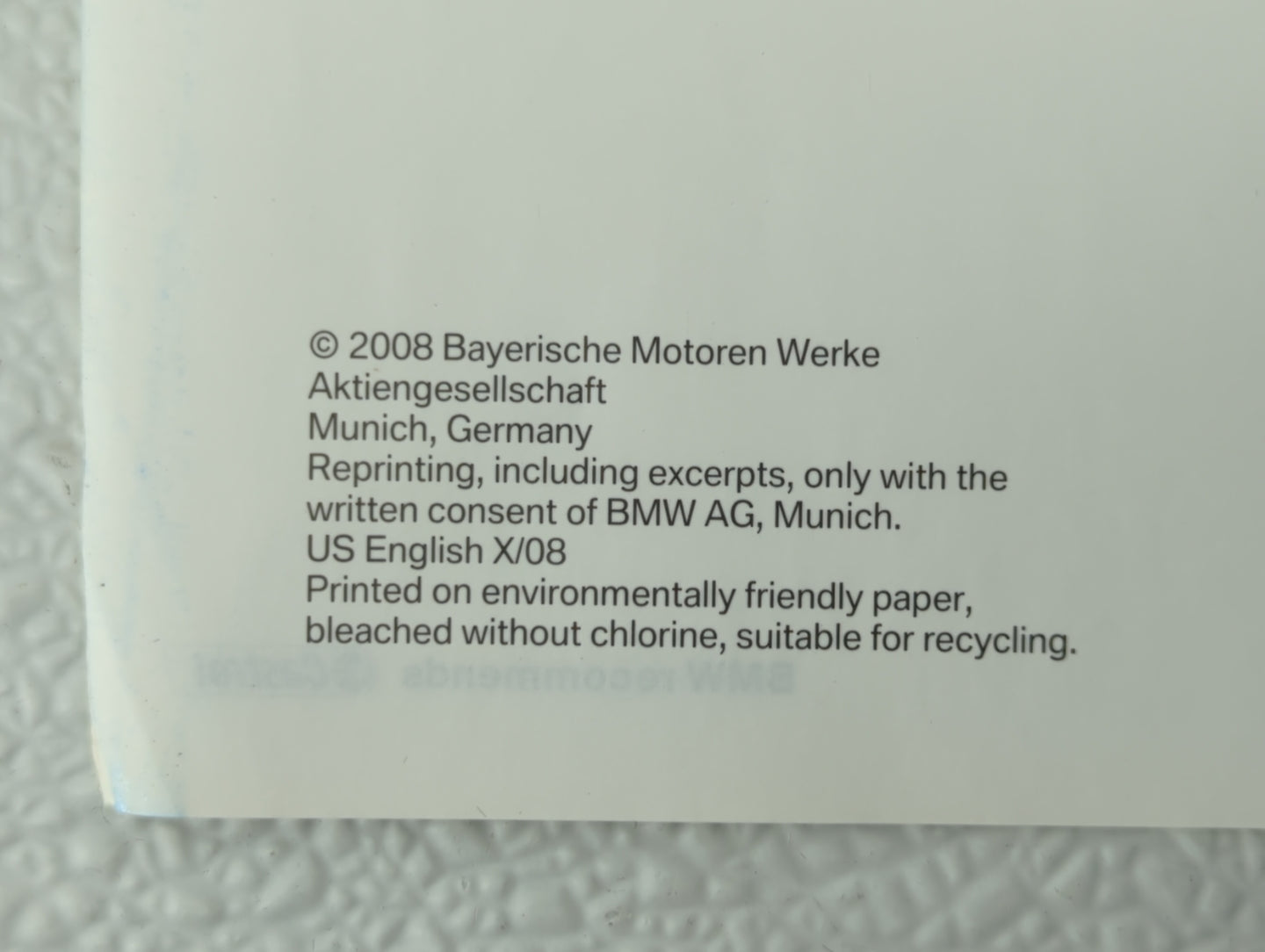 2009 Bmw 323i Owners Manual Book Guide OEM Used Auto Parts - Oemusedautoparts1.com