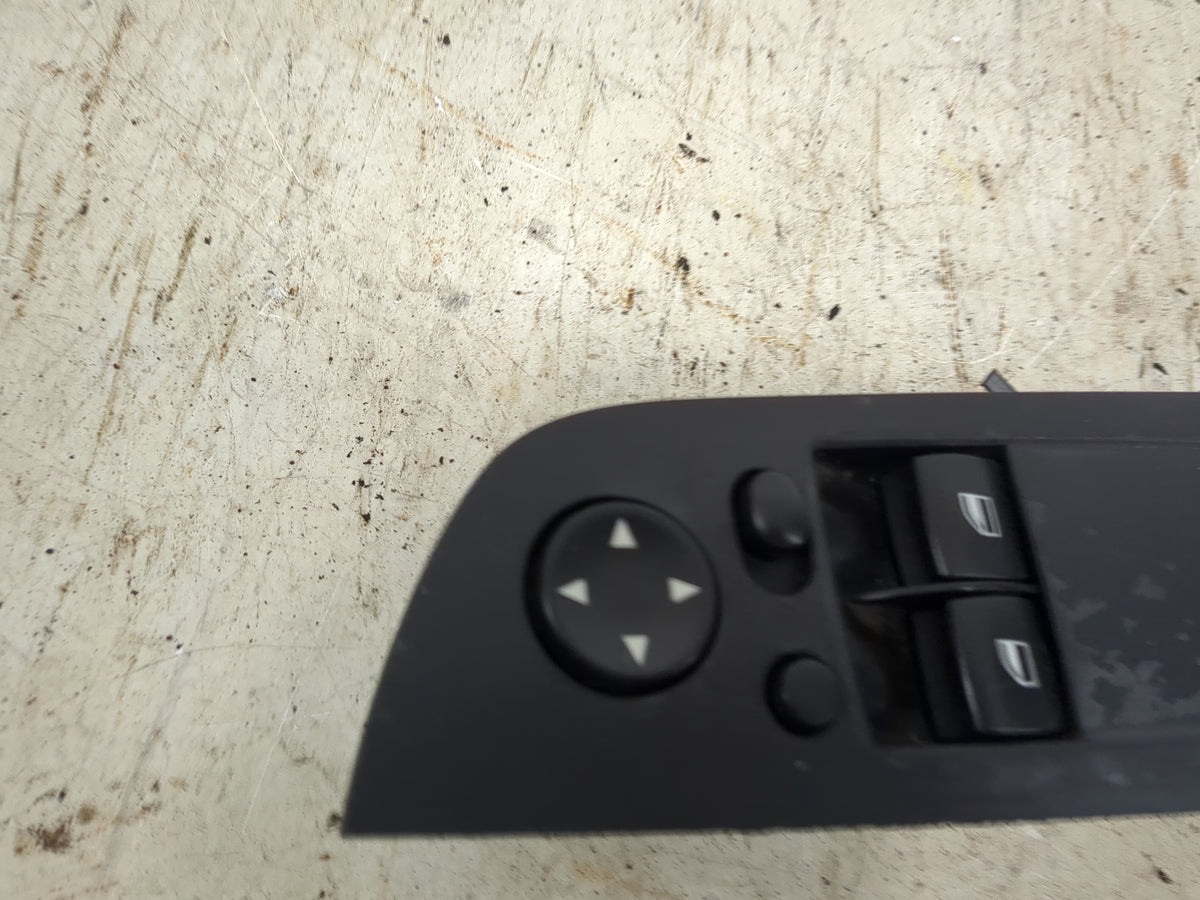 2009 Bmw 328i Master Power Window Switch Replacement Driver Side Left P/N:9132162-02 Fits OEM Used Auto Parts - Oemusedautop