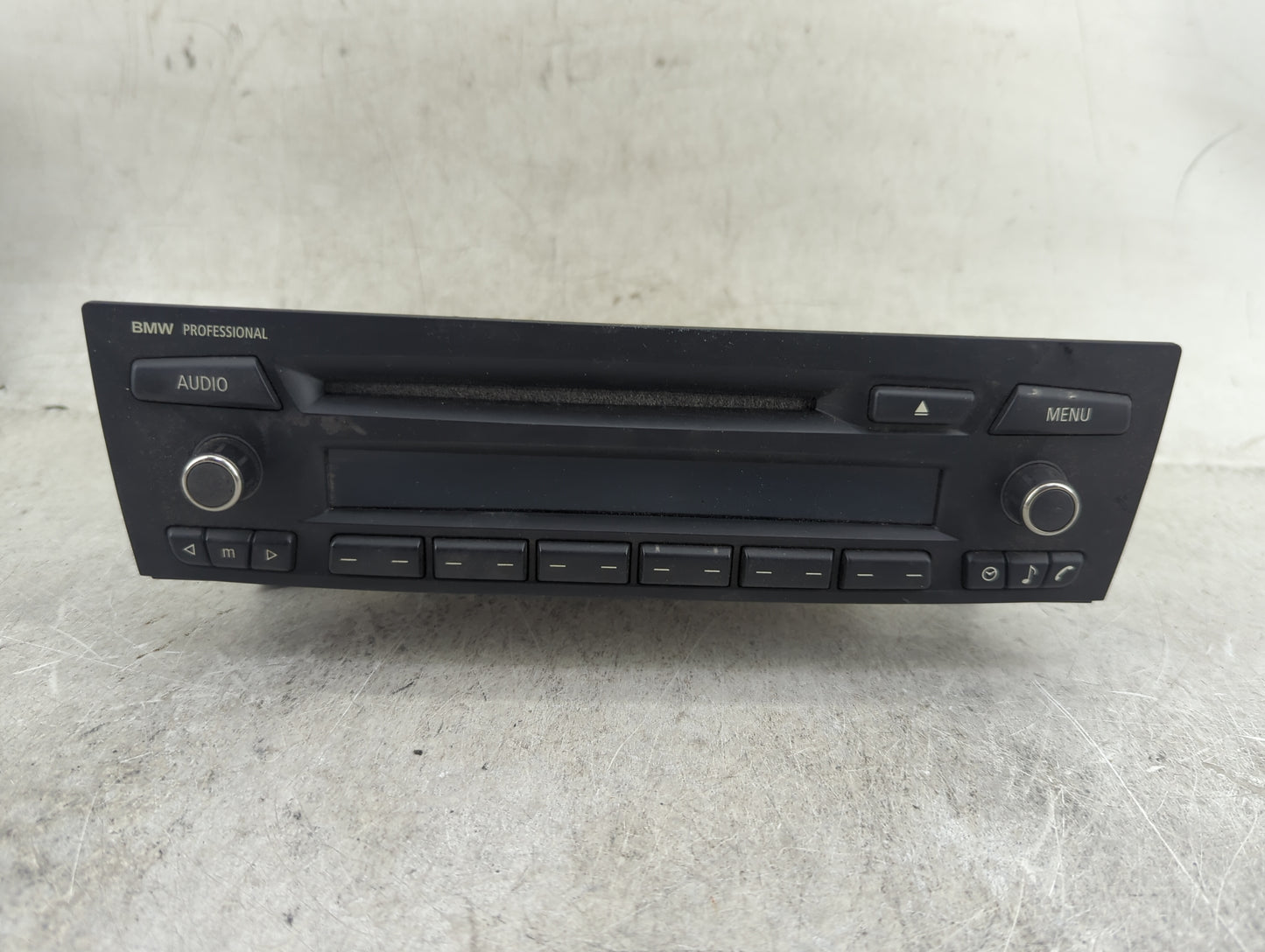 2009 Bmw 328xi Radio AM FM Cd Player Receiver Replacement P/N:65129199389-01 9199389-01, A2C50106478 Fits Fits 2008 OEM Used