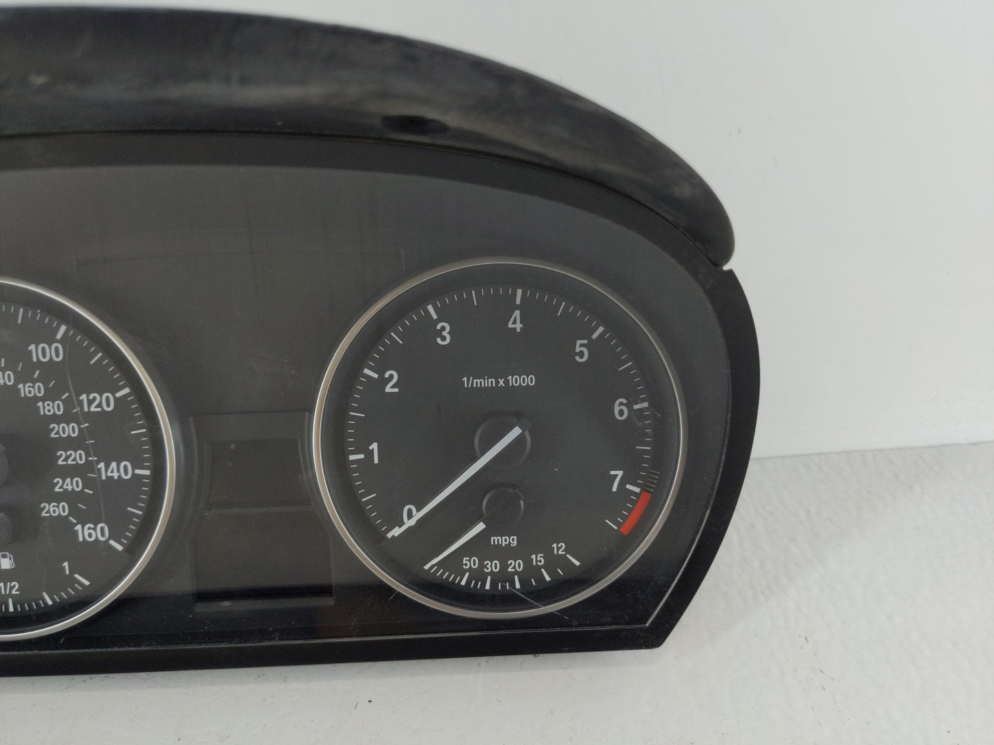 2007-2010 Bmw 328i Instrument Cluster Speedometer Gauges P/N:9187066-01 Fits Fits 2007 2008 2009 2010 OEM Used Auto Parts - 