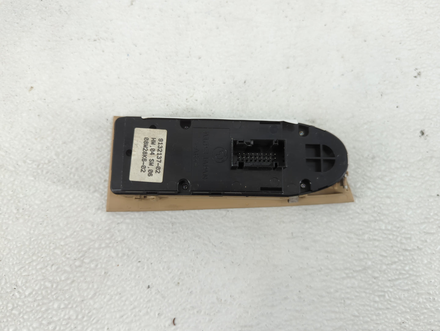 2007-2012 Bmw 328i Master Power Window Switch Replacement Driver Side Left P/N:9132137-02 Fits OEM Used Auto Parts - Oemused