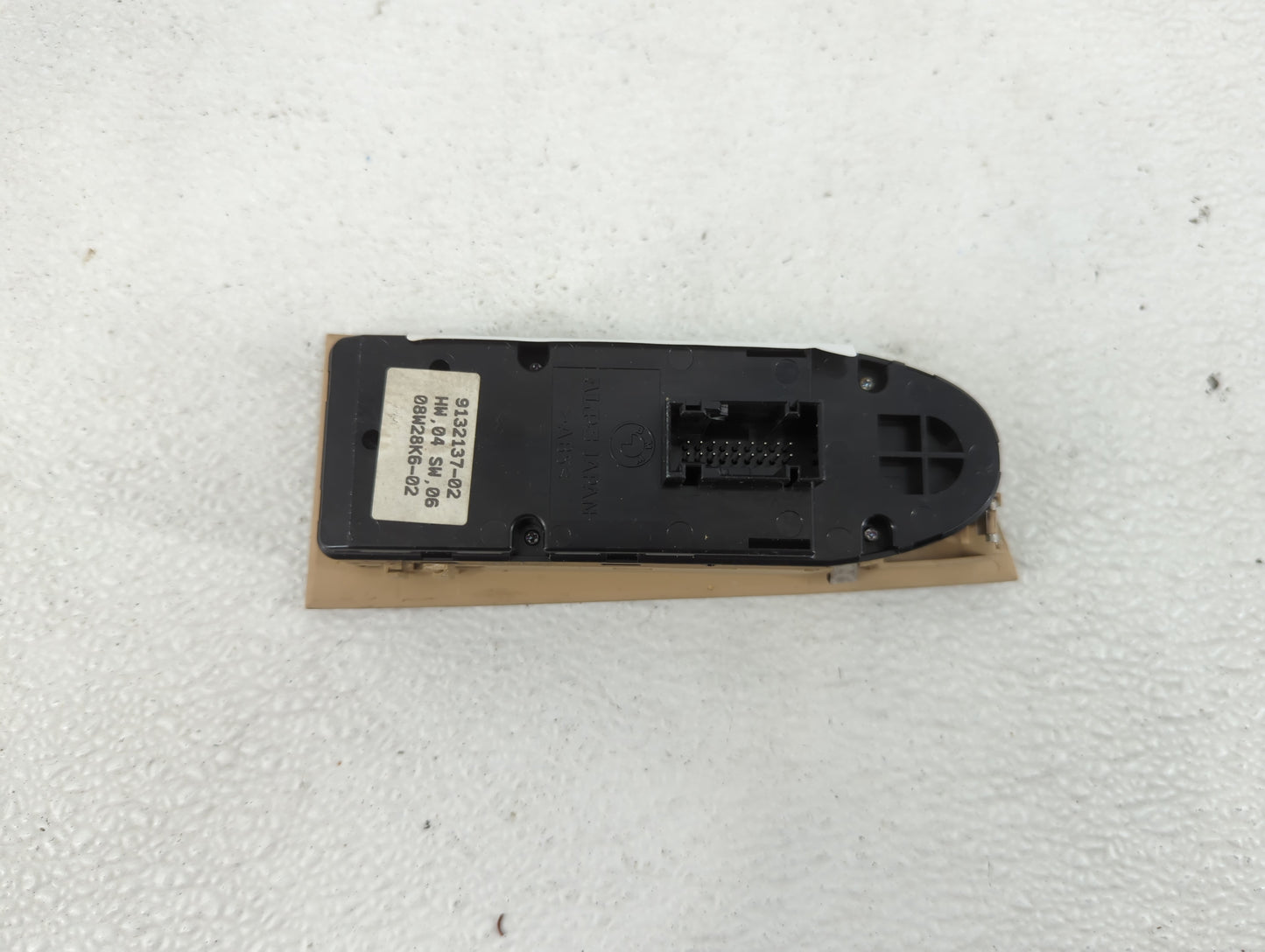 2007-2012 Bmw 328i Master Power Window Switch Replacement Driver Side Left P/N:9132137-02 Fits OEM Used Auto Parts - Oemused