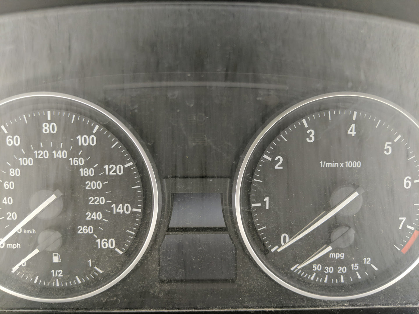 2007-2012 Bmw 328i Instrument Cluster Speedometer Gauges P/N:IK918706601G Fits Fits 2007 2008 2009 2010 2011 2012 OEM Used A