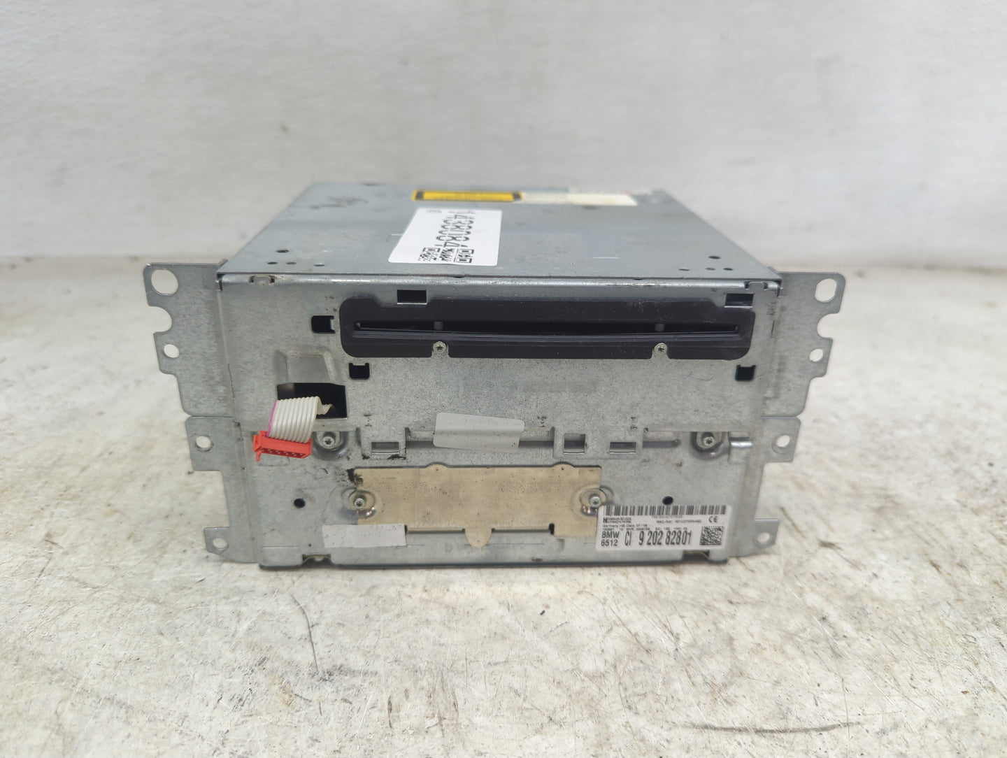 2008-2009 Bmw 328i Radio AM FM Cd Player Receiver Replacement P/N:9 202 82801 Fits Fits 2008 2009 OEM Used Auto Parts - Oemu