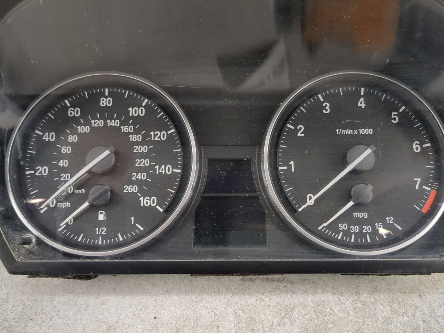2007-2012 Bmw 328i Instrument Cluster Speedometer Gauges Miles: Fits Fits 2007 2008 2009 2010 2011 2012 OEM Used Auto Parts 