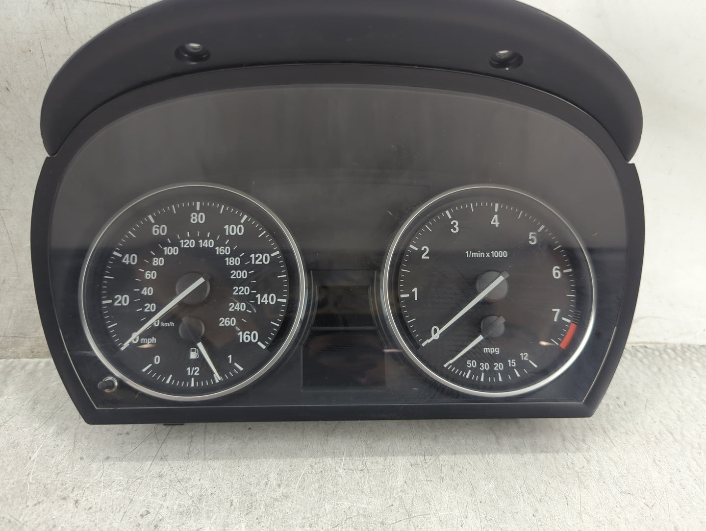 2007-2012 Bmw 328i Instrument Cluster Speedometer Gauges Miles: Fits Fits 2007 2008 2009 2010 2011 2012 OEM Used Auto Parts 