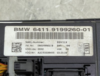 2007-2009 Bmw 328i Climate Control Module Temperature AC/Heater Replacement P/N:9199260-01 Fits Fits 2007 2008 2009 OEM Used