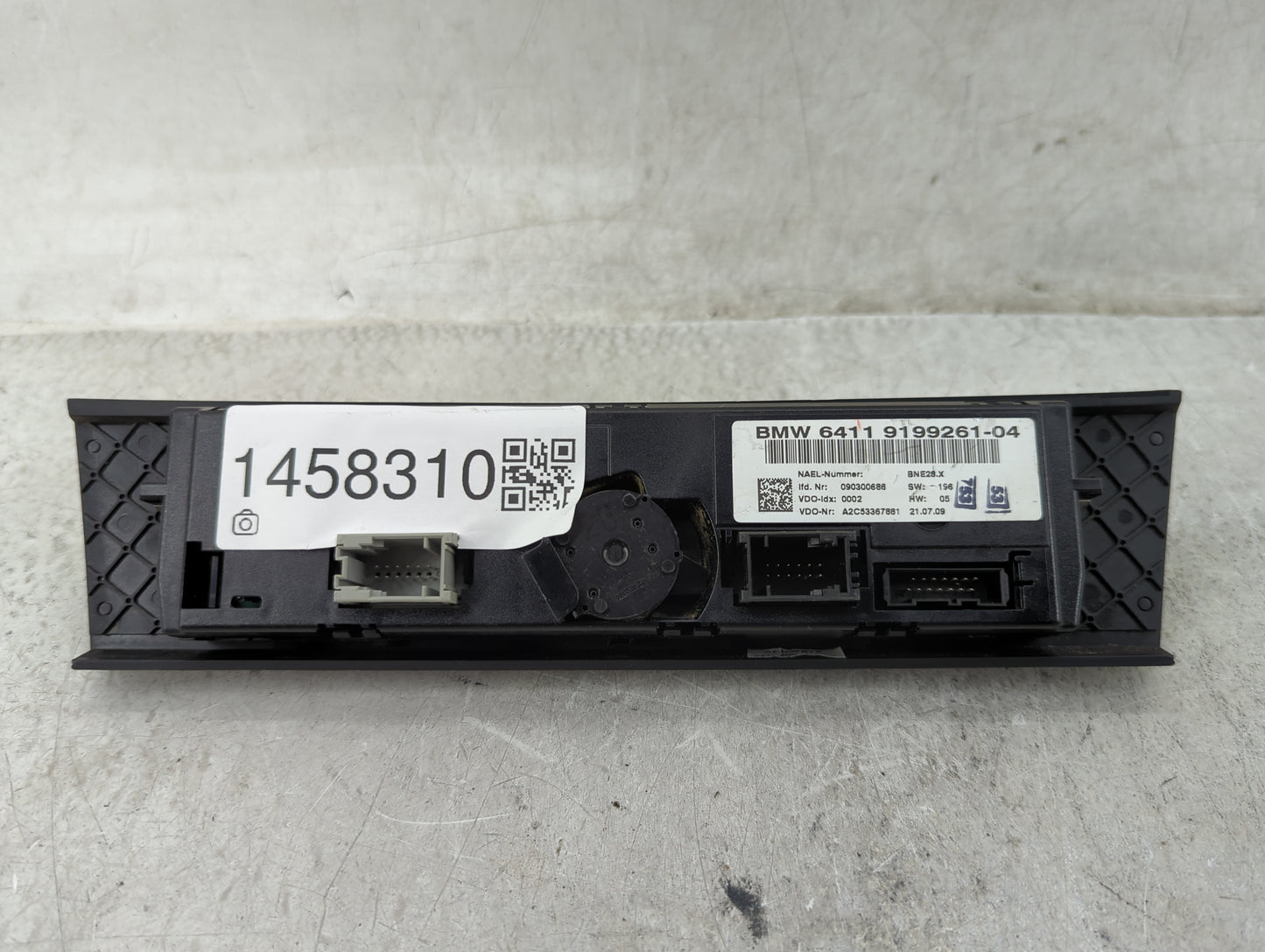 2007-2010 Bmw 328i Climate Control Module Temperature AC/Heater Replacement P/N:9199261-04 Fits Fits 2007 2008 2009 2010 OEM