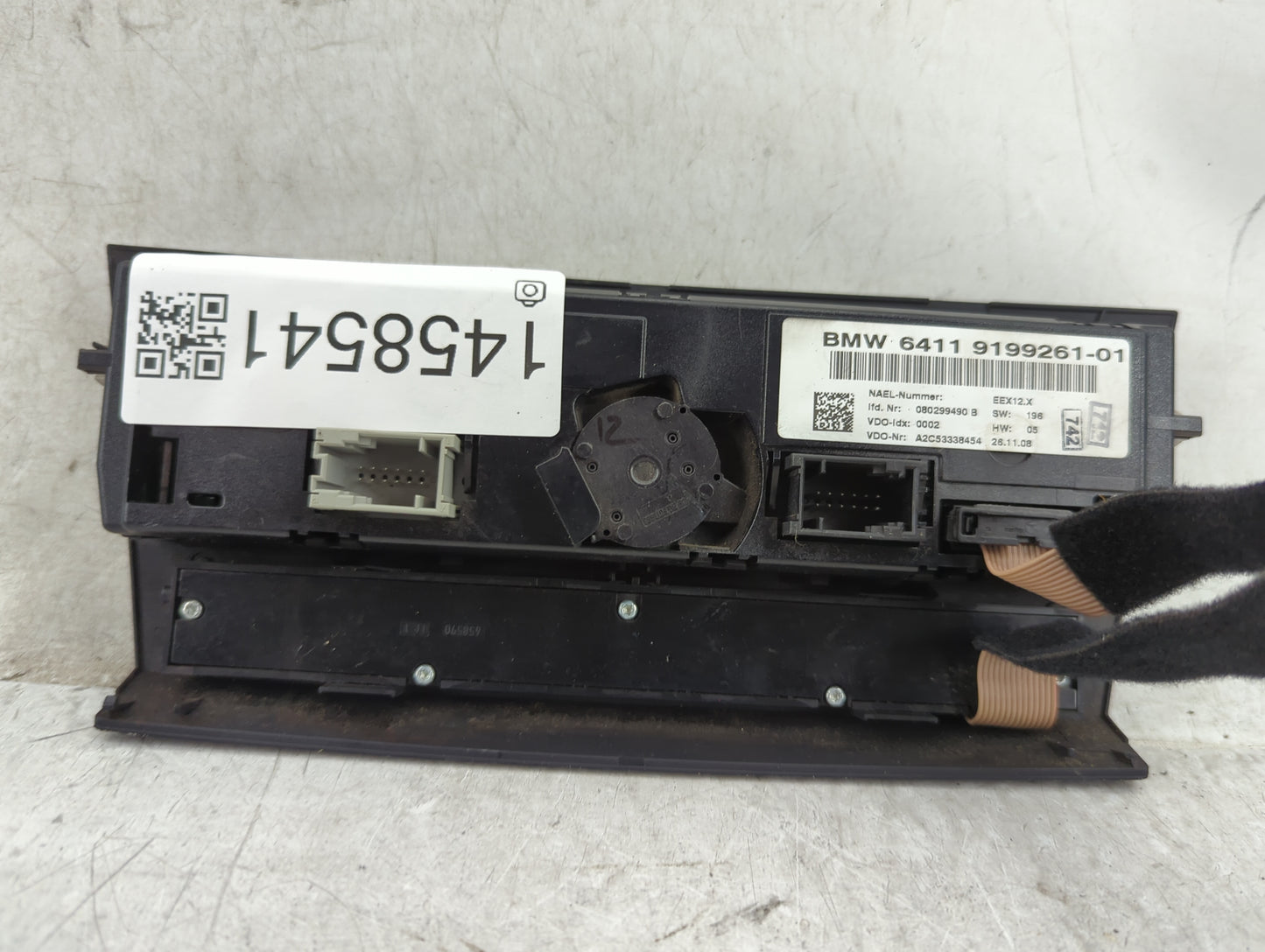 2007-2010 Bmw 328i Climate Control Module Temperature AC/Heater Replacement P/N:9199261-01 Fits Fits 2007 2008 2009 2010 OEM