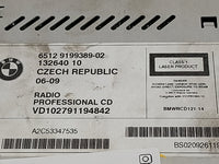 2008-2009 Bmw 328i Radio AM FM Cd Player Receiver Replacement P/N:65129199389-02 9199389-02, 13264010 Fits Fits 2008 2009 OE