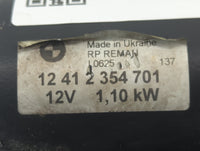 2007-2011 Bmw 328i Car Starter Motor Solenoid OEM P/N:12 41 2 354 701 Fits Fits 2005 2006 2007 2008 2009 2010 2011 OEM Used 