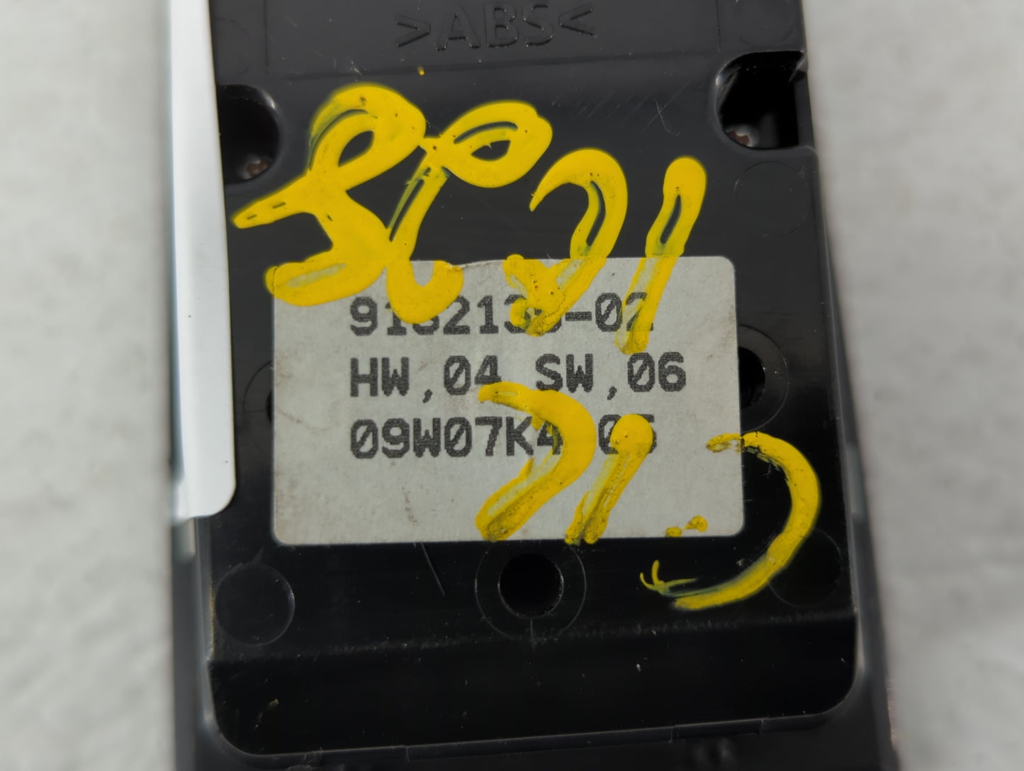 2007-2012 Bmw 328i Master Power Window Switch Replacement Driver Side Left P/N:09W07K4 03 9182139-02 Fits OEM Used Auto Part