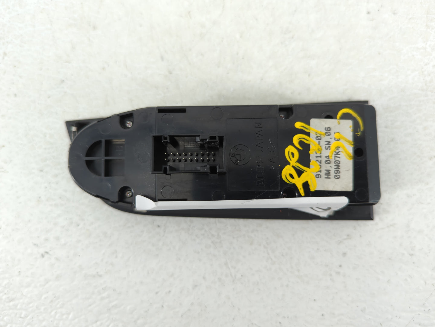 2007-2012 Bmw 328i Master Power Window Switch Replacement Driver Side Left P/N:09W07K4 03 9182139-02 Fits OEM Used Auto Part