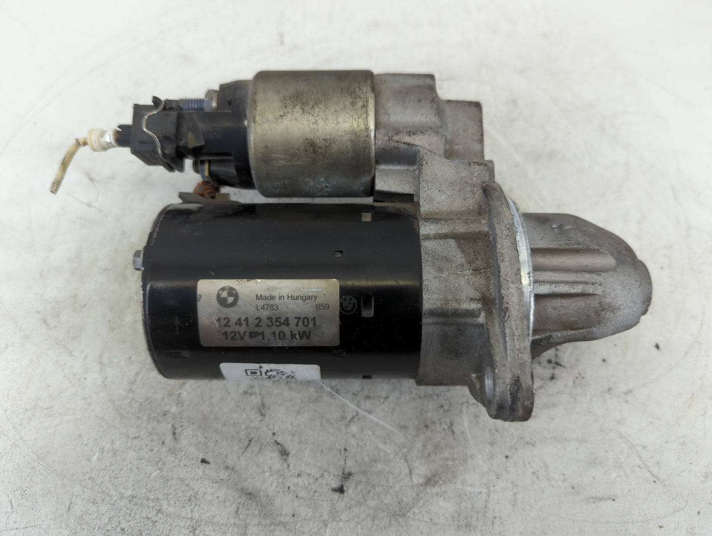 2007-2011 Bmw 328i Car Starter Motor Solenoid OEM P/N:12 41 2 354 701 Fits Fits 2005 2006 2007 2008 2009 2010 2011 OEM Used 