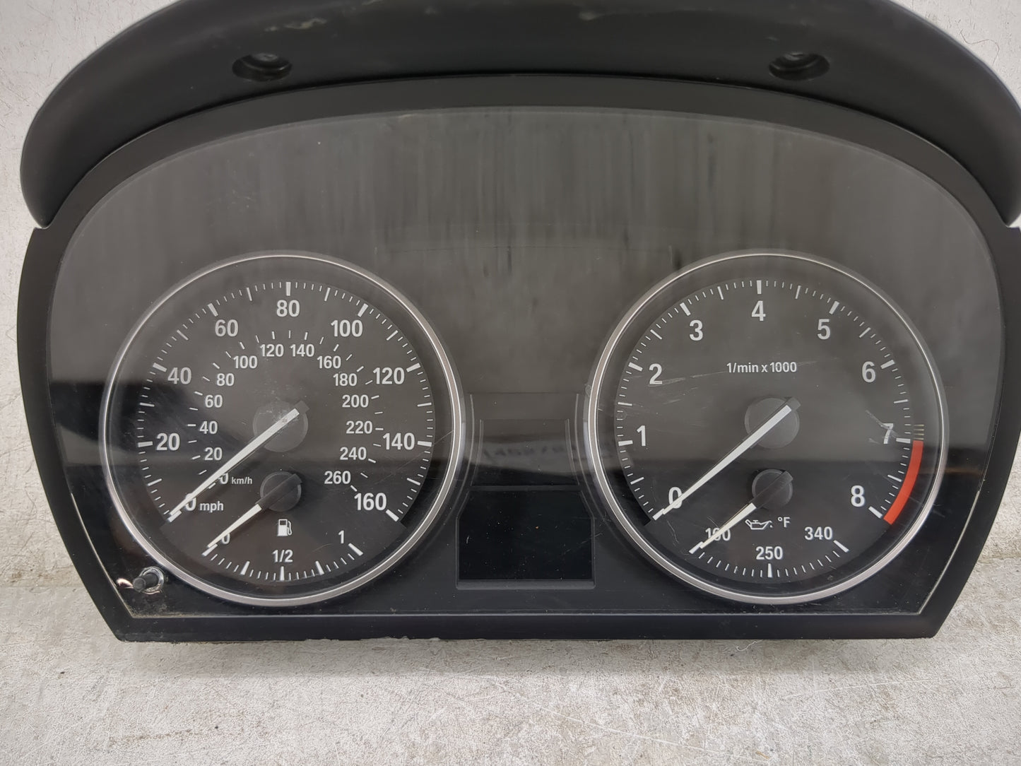 2009-2012 Bmw 335 Instrument Cluster Speedometer Gauges P/N:9187084-01 A2C53321864 Miles:129K Fits Fits 2009 2010 2011 2012 