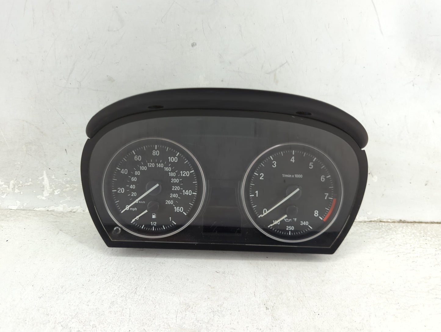 2009-2012 Bmw 335 Instrument Cluster Speedometer Gauges P/N:9187084-01 14369510 Miles:86K Fits Fits 2009 2010 2011 2012 OEM 