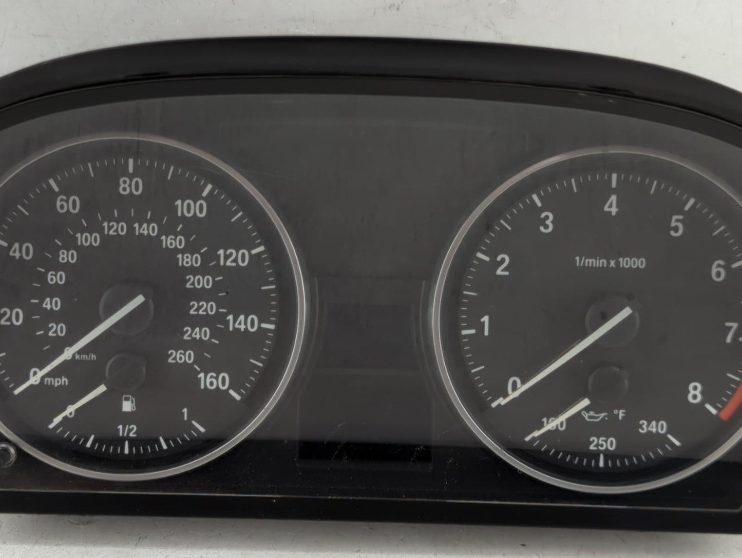 2009-2012 Bmw 335 Instrument Cluster Speedometer Gauges P/N:9187084-01 14369510 Miles:86K Fits Fits 2009 2010 2011 2012 OEM 