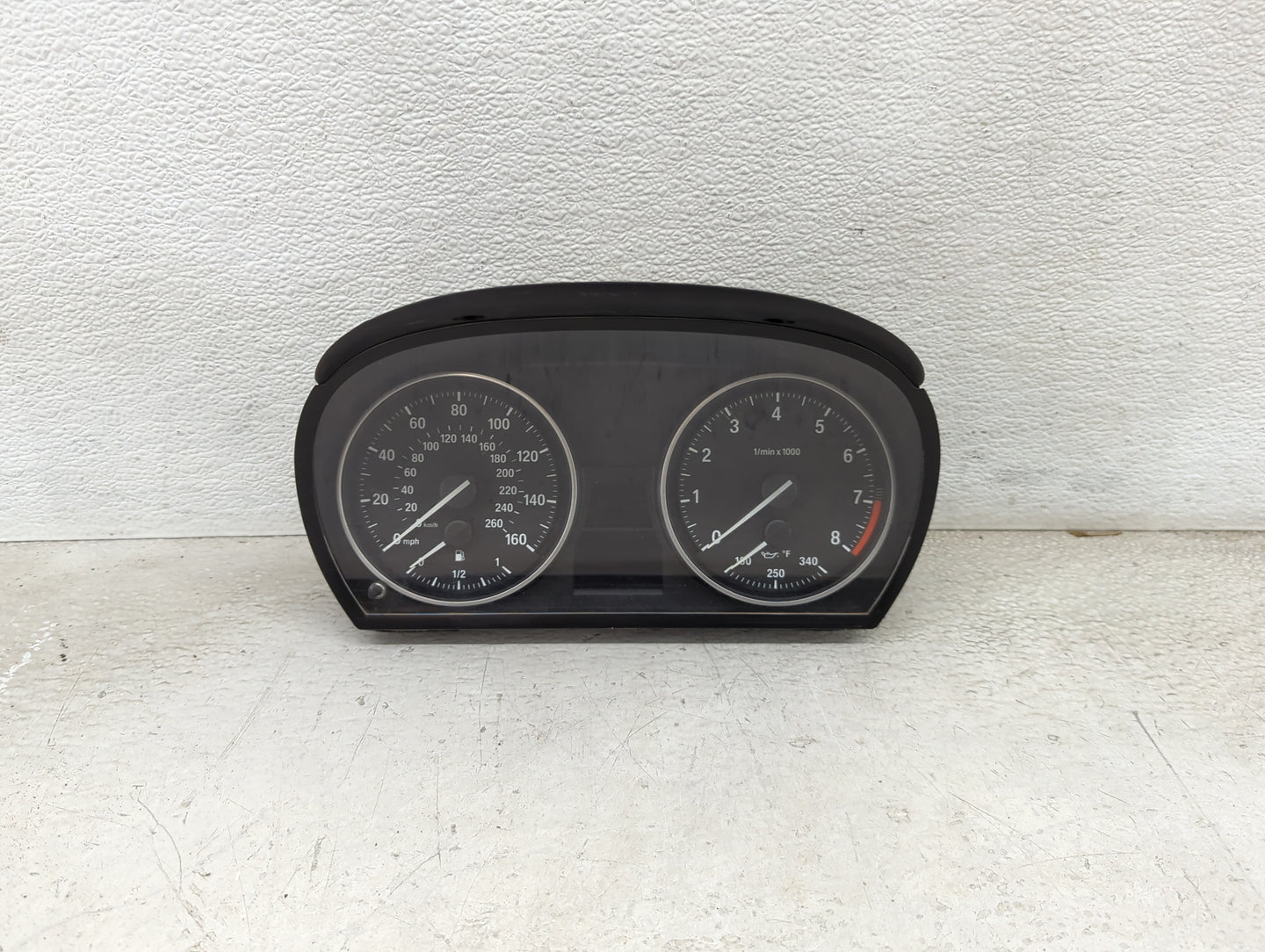 2009-2012 Bmw 335 Instrument Cluster Speedometer Gauges P/N:9187084-01 A2C53321864 Miles: Fits Fits 2009 2010 2011 2012 OEM 