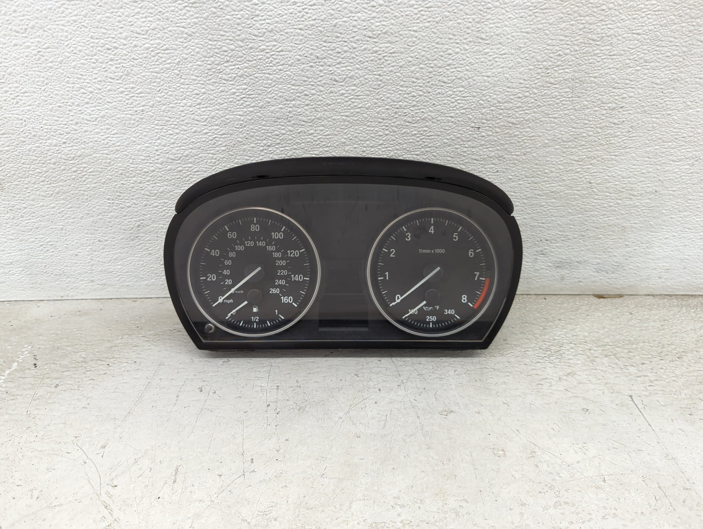 2009-2012 Bmw 335 Instrument Cluster Speedometer Gauges P/N:9187084-01 A2C53321864 Miles: Fits Fits 2009 2010 2011 2012 OEM 