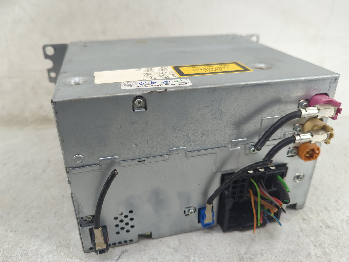 2008-2009 Bmw 335i Radio AM FM Cd Player Receiver Replacement P/N:9202828 920282801 Fits Fits 2008 2009 OEM Used Auto Parts 
