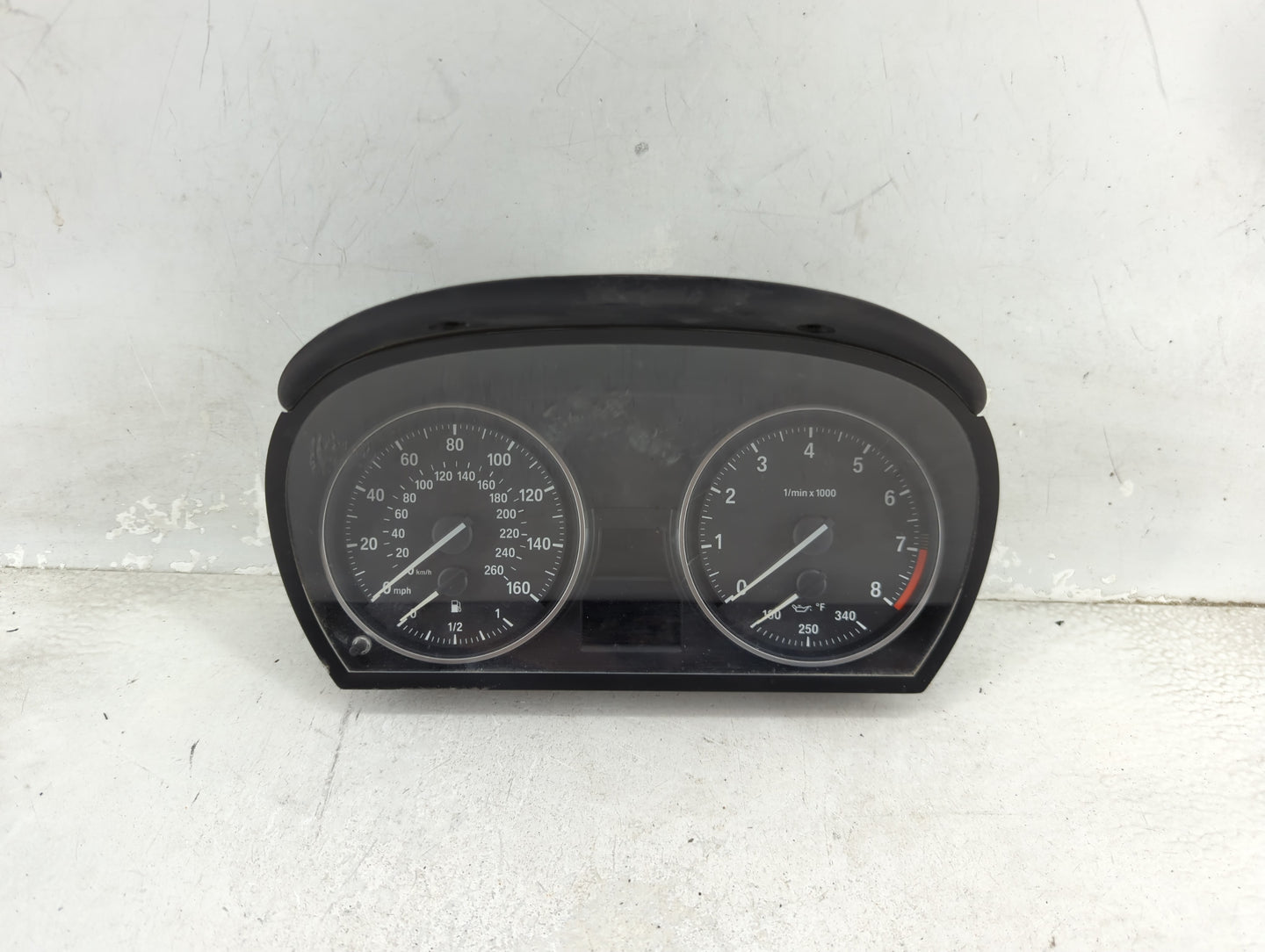 2009-2012 Bmw 335i Instrument Cluster Speedometer Gauges P/N:9187084-01 IK918708401C Miles: Fits Fits 2009 2010 2011 2012 OE