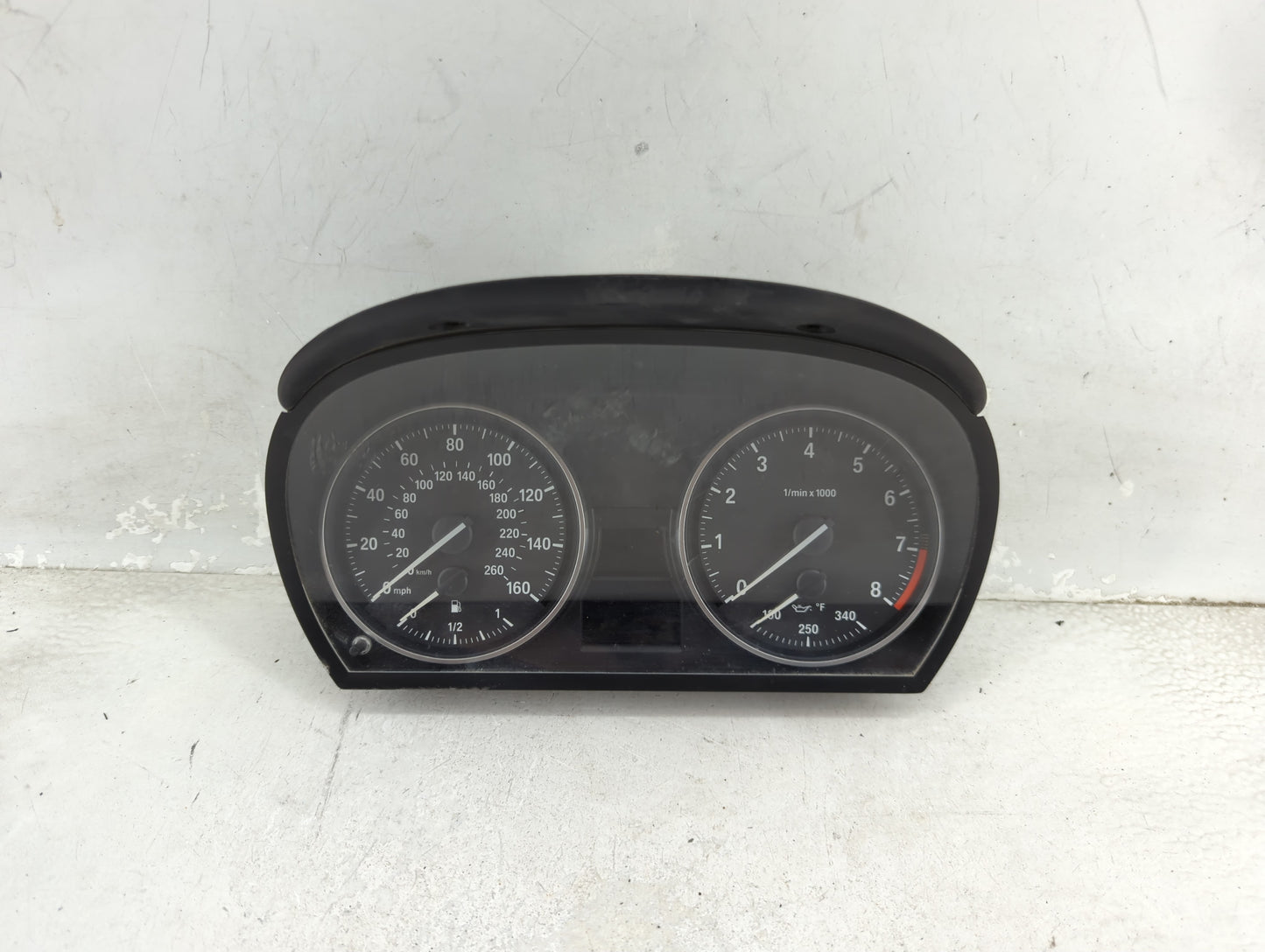 2009-2012 Bmw 335i Instrument Cluster Speedometer Gauges P/N:9187084-01 IK918708401C Miles: Fits Fits 2009 2010 2011 2012 OE