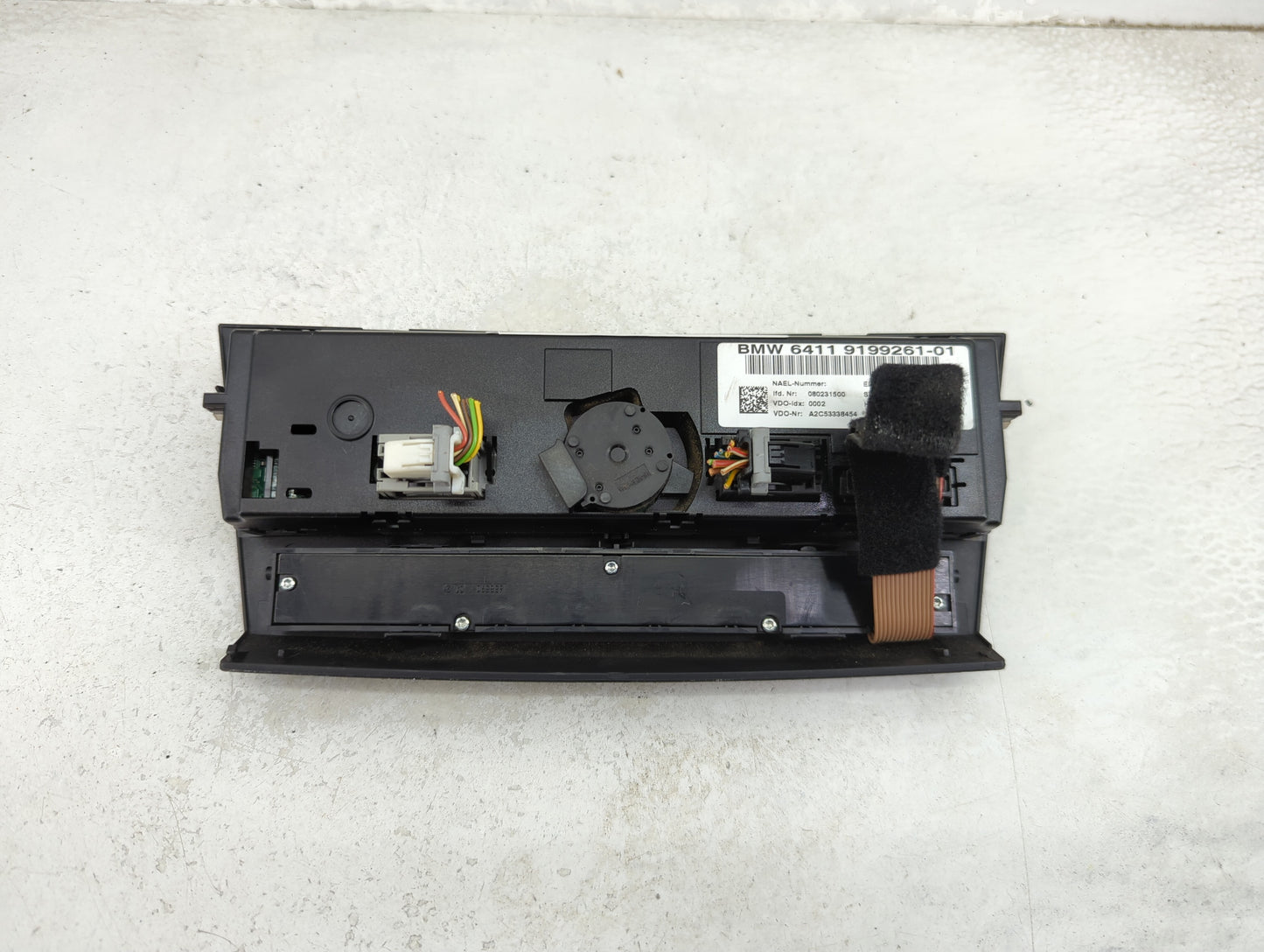 2007-2010 Bmw 335i Climate Control Module Temperature AC/Heater Replacement P/N:9199261-01 Fits Fits 2007 2008 2009 2010 OEM