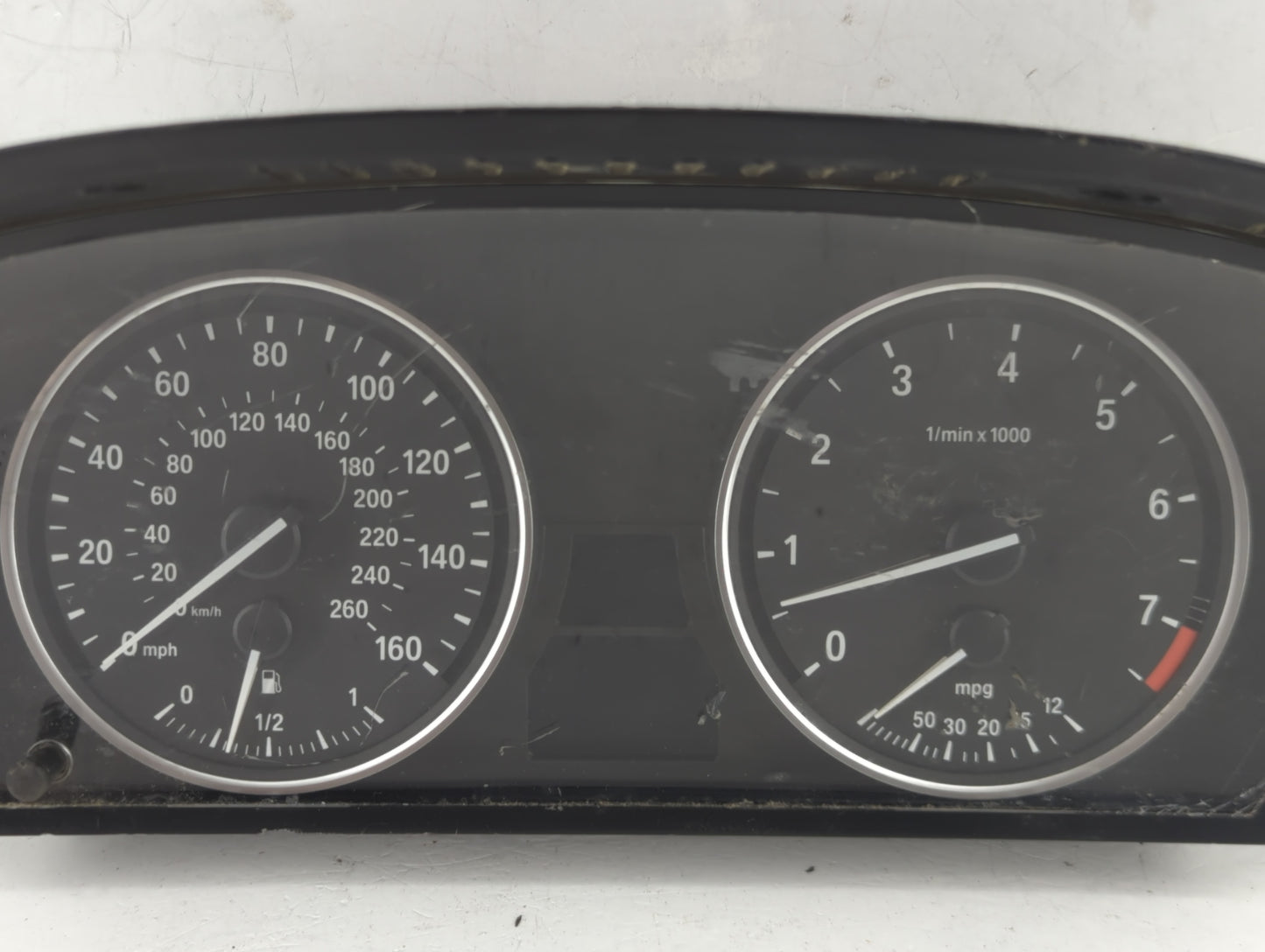 2008-2010 Bmw 528 Instrument Cluster Speedometer Gauges P/N:110.080.398/079 62.10-9 194 887, 4C0583ZO79 Fits Fits 2008 2009 