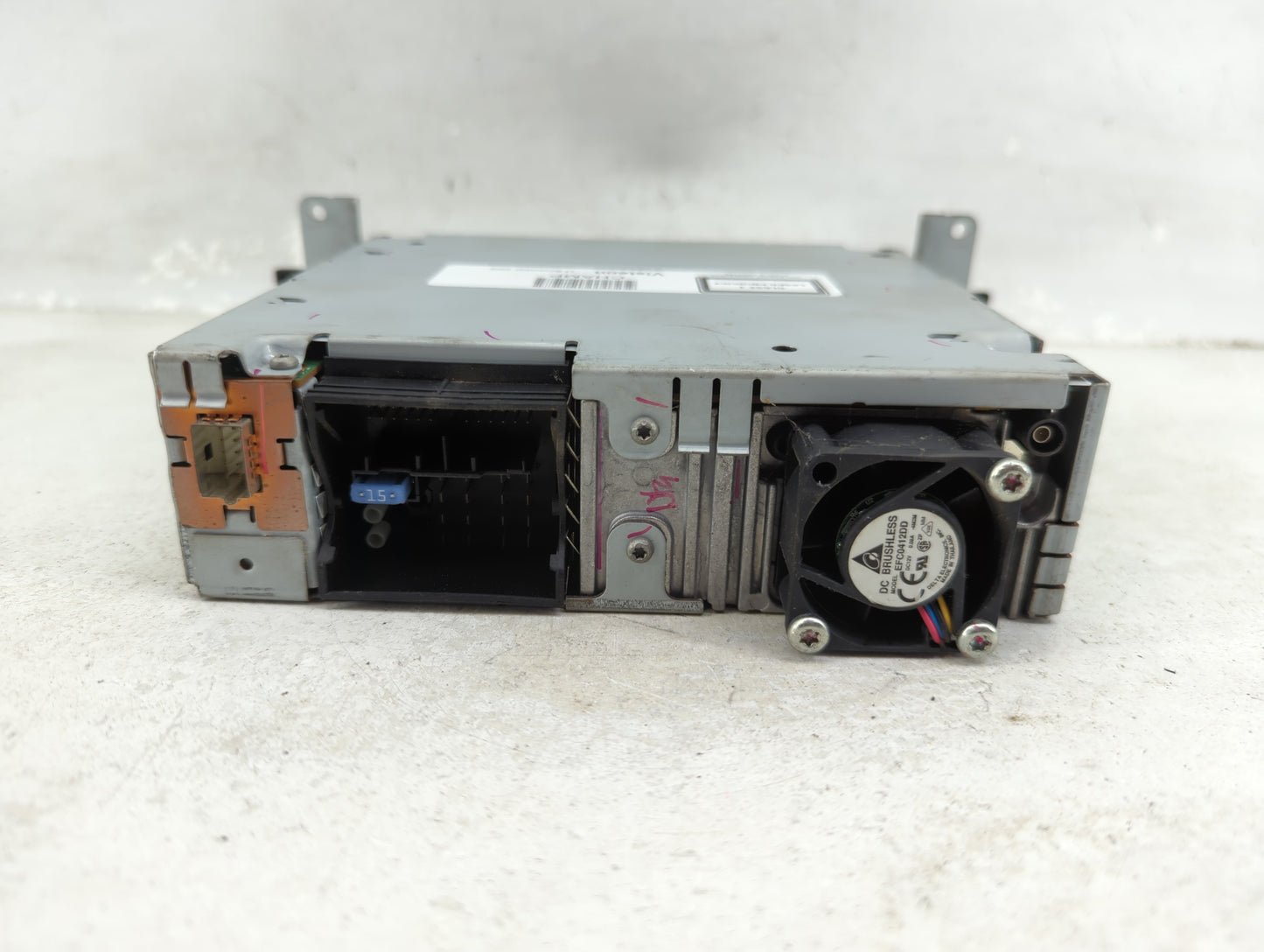 2008-2010 Bmw 528 Radio AM FM Cd Player Receiver Replacement P/N:VP8KAF-18C852-LE 9192682-01 Fits Fits 2008 2009 2010 OEM Us