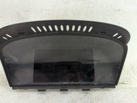 2009 Bmw 528 Information Display Screen Black - Oemusedautoparts1.com